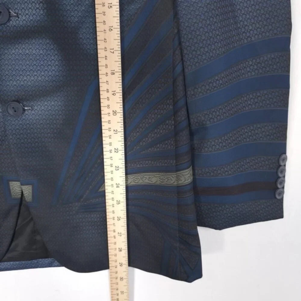 SUPERMAN Suit Jacket Blazer Alter Ego Fun Suits Size 38 Blue Men's‎